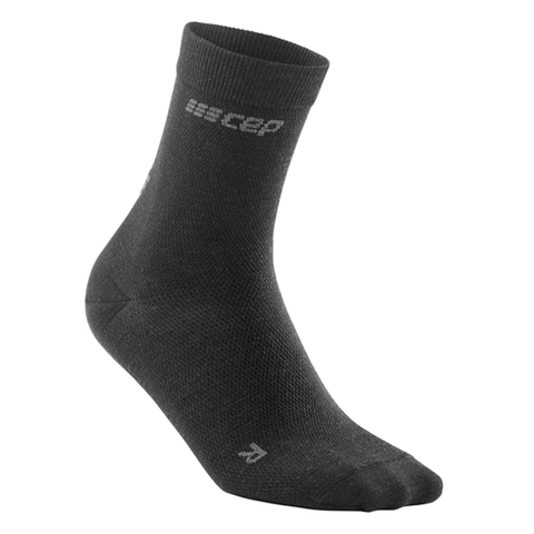 AllDay Merino Socks Mid Cut, Anthracite, Men, III