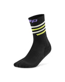 Core Run Spiral Mid Cut Socks, Unisex