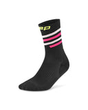 Core Run Spiral Mid Cut Socks, Unisex