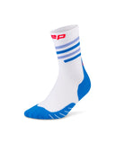 Core Run Spiral Mid Cut Socks, Unisex