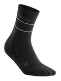 Reflective Mid Cut Socks, Men