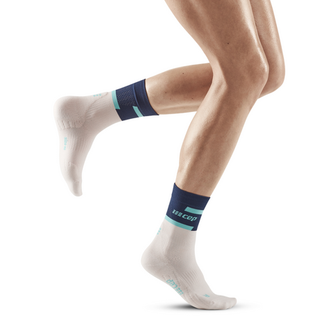CEP The Run Mid Cut Compression Socks V4 Men - violet/black